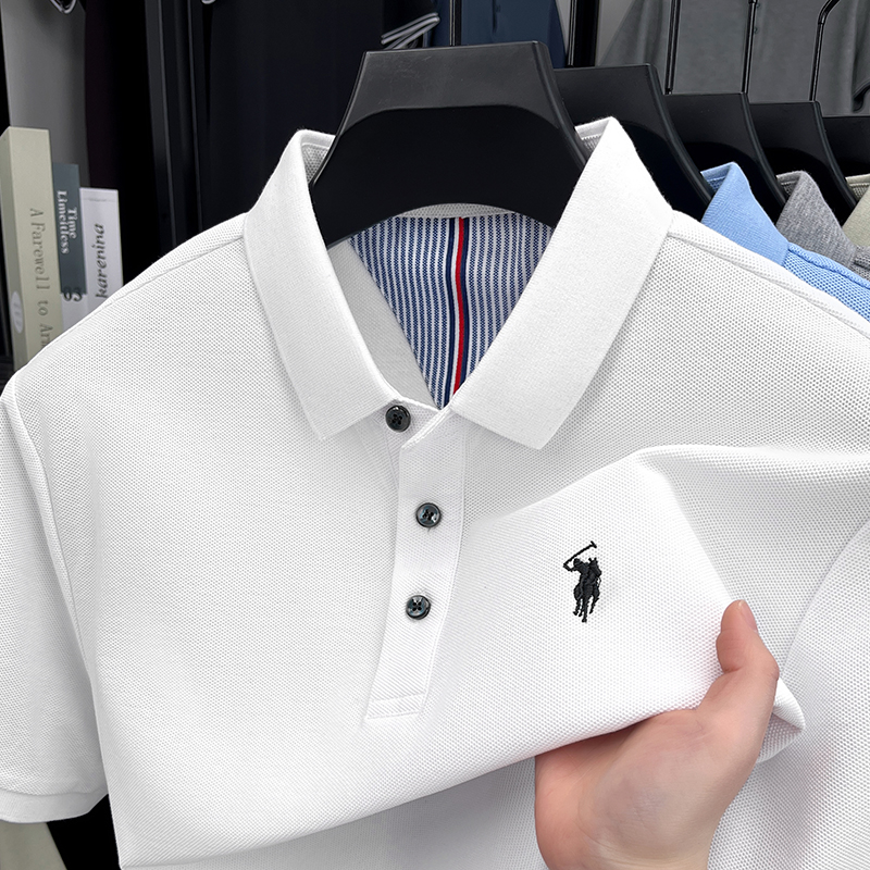 Golf Equipment Rental - Polo homme été 100% coton pur,