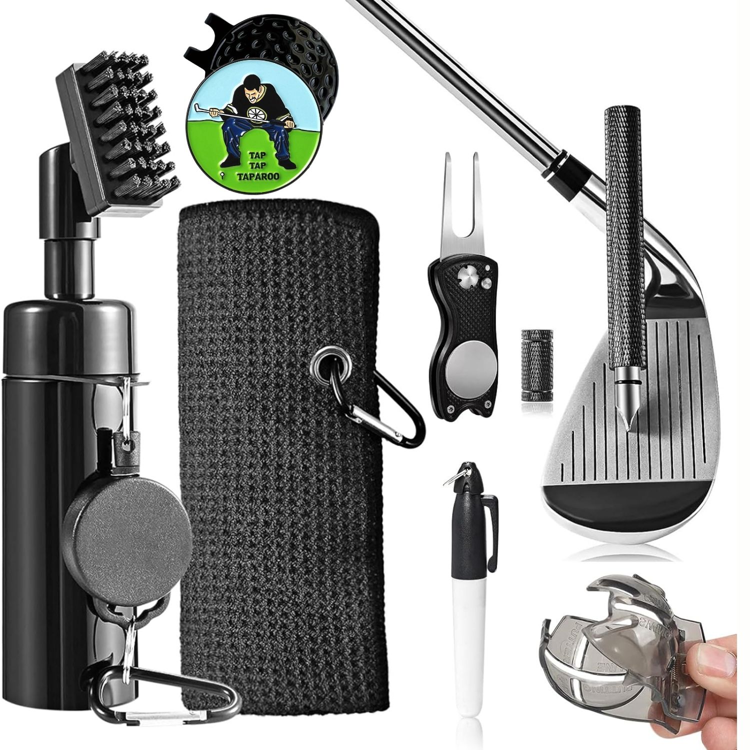 Divot Repair Tool - Kit de nettoyage de Club de