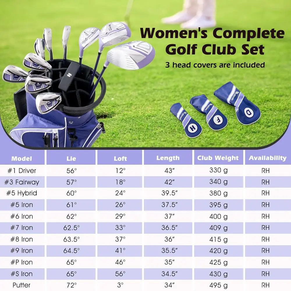 Ensemble de clubs de golf pour - Driver Golf Titanium avis et prix