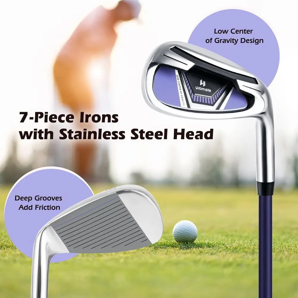 Ensemble de clubs de golf pour - Driver Golf Titanium avis et prix