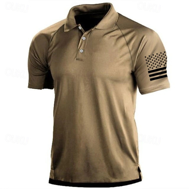 Polo à motif de drapeau améric - Golf Equipment Rental avis et prix